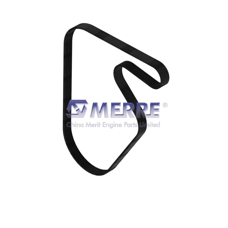 DZ119715: 8PK Section Engine Fan Drive V-Belt, Effective Length 1625.0 mm (64.0 inch) For John Deere