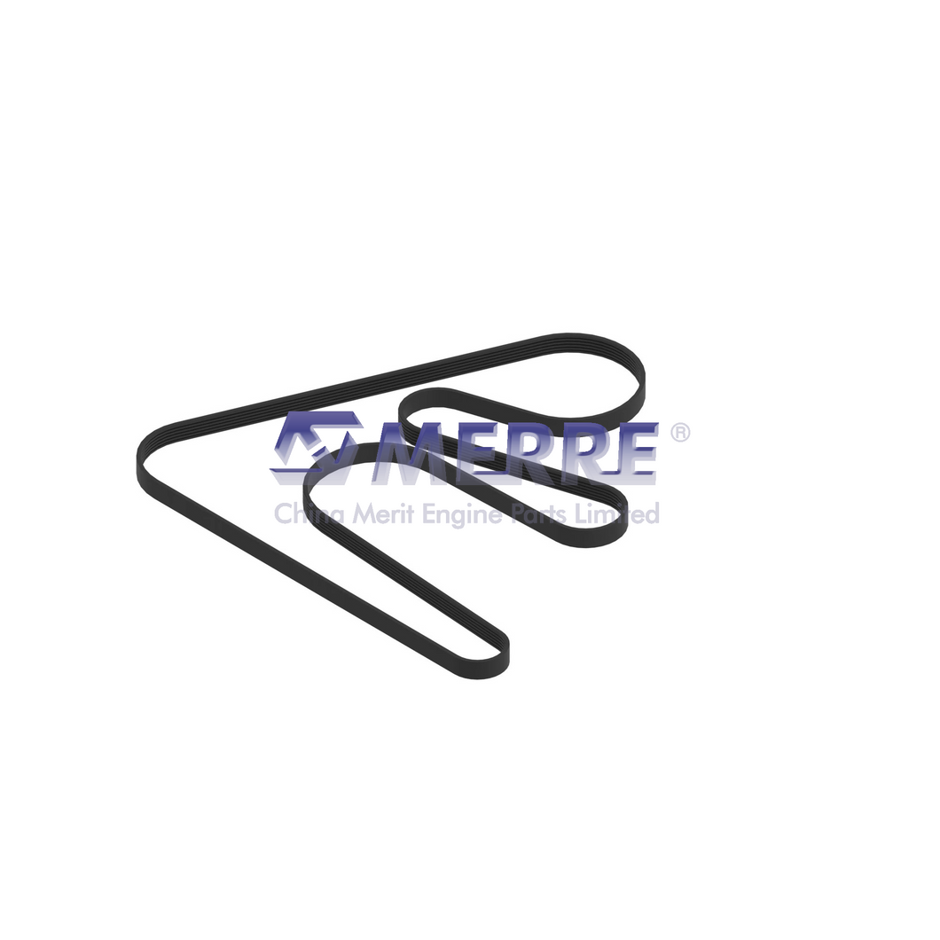 DZ118740: Engine Fan Drive PK Section V-Belt For John Deere