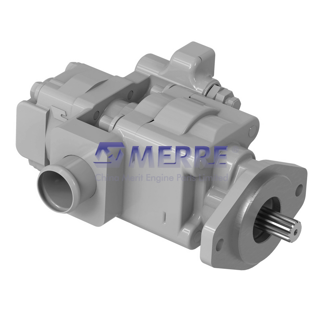 AT366099: Tandem Hydraulic External Gear Pump For John Deere