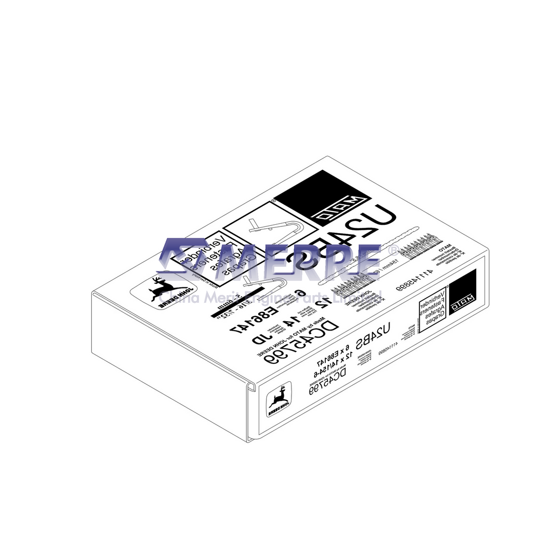 DC45799: Round Baler Belt Package For John Deere
