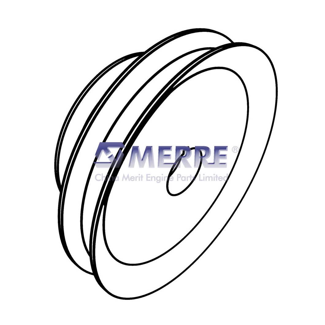 AM33097: Mower Deck Drive Pulley For John Deere
