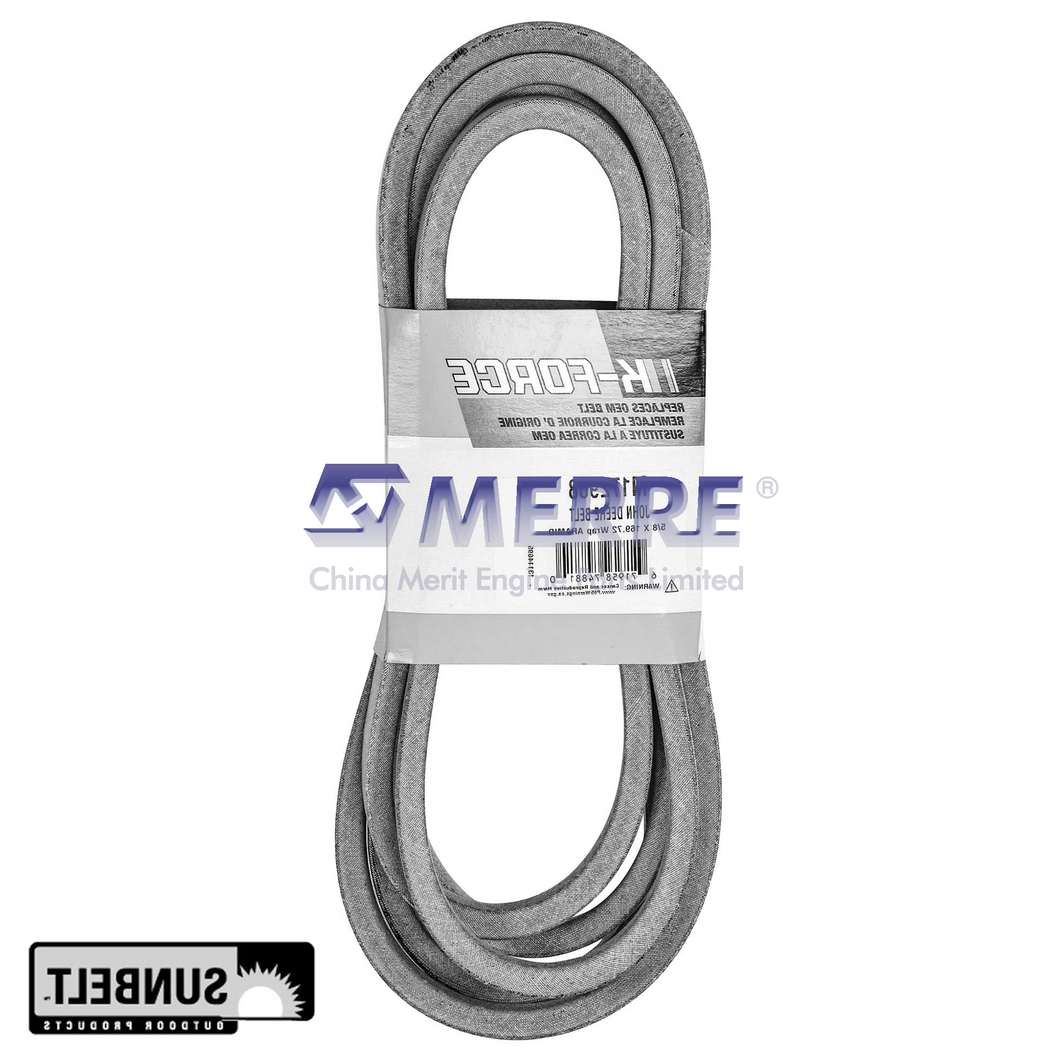 A-M172963: HB Section Mower Deck Drive V-Belt, Effective Length 4311 mm (169.7 inch) For John Deere