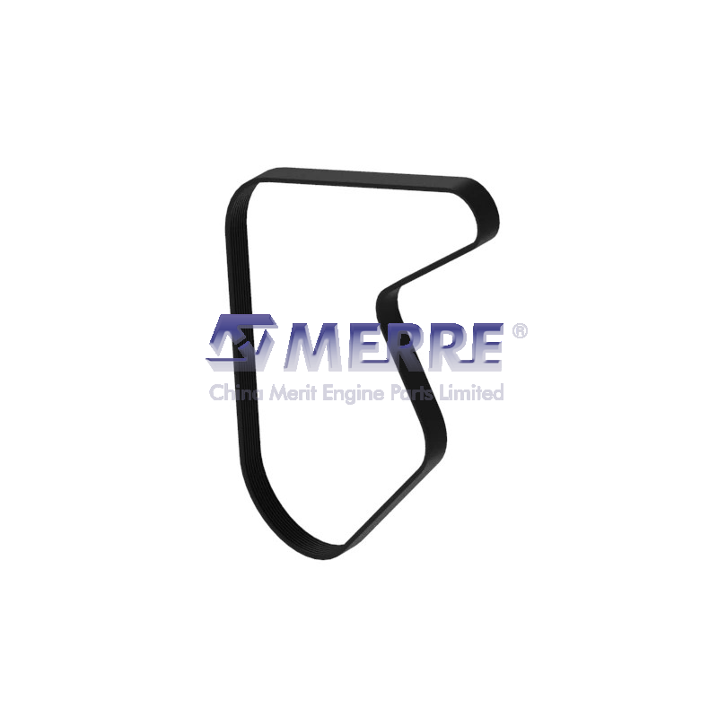 DZ119478: 8PK Section Engine Fan Drive V-Belt, Effective Length 1570.0 mm (61.8 inch) For John Deere