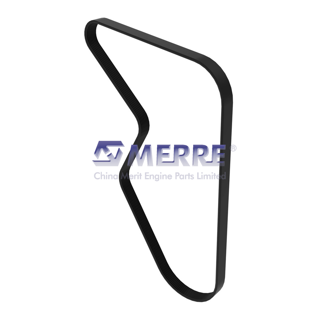 R123451: 8PK Section Engine Auxiliary Drive V-Belt, Effective Length 1605 mm (63.2 inch) For John Deere