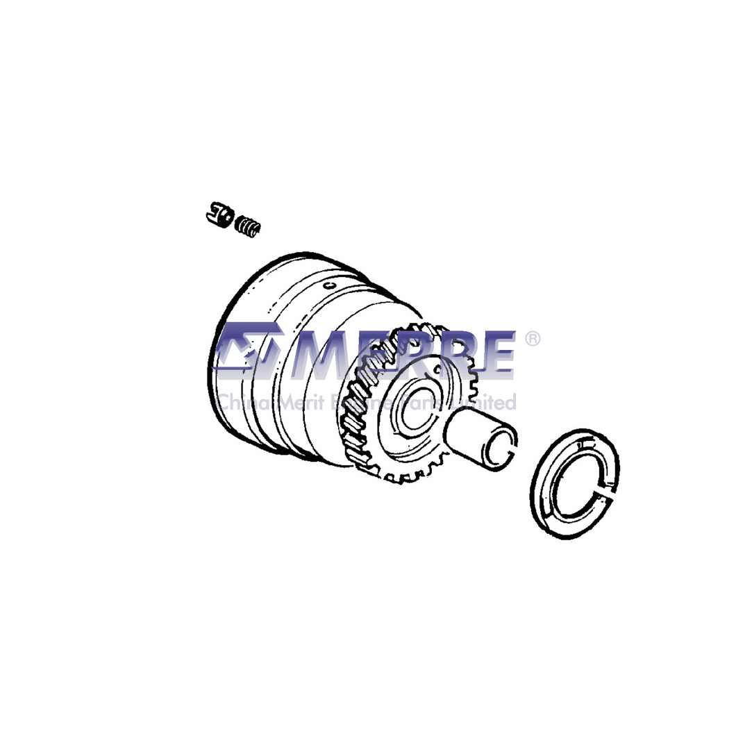 AL161332: MFWD Disk Clutch Drum For John Deere
