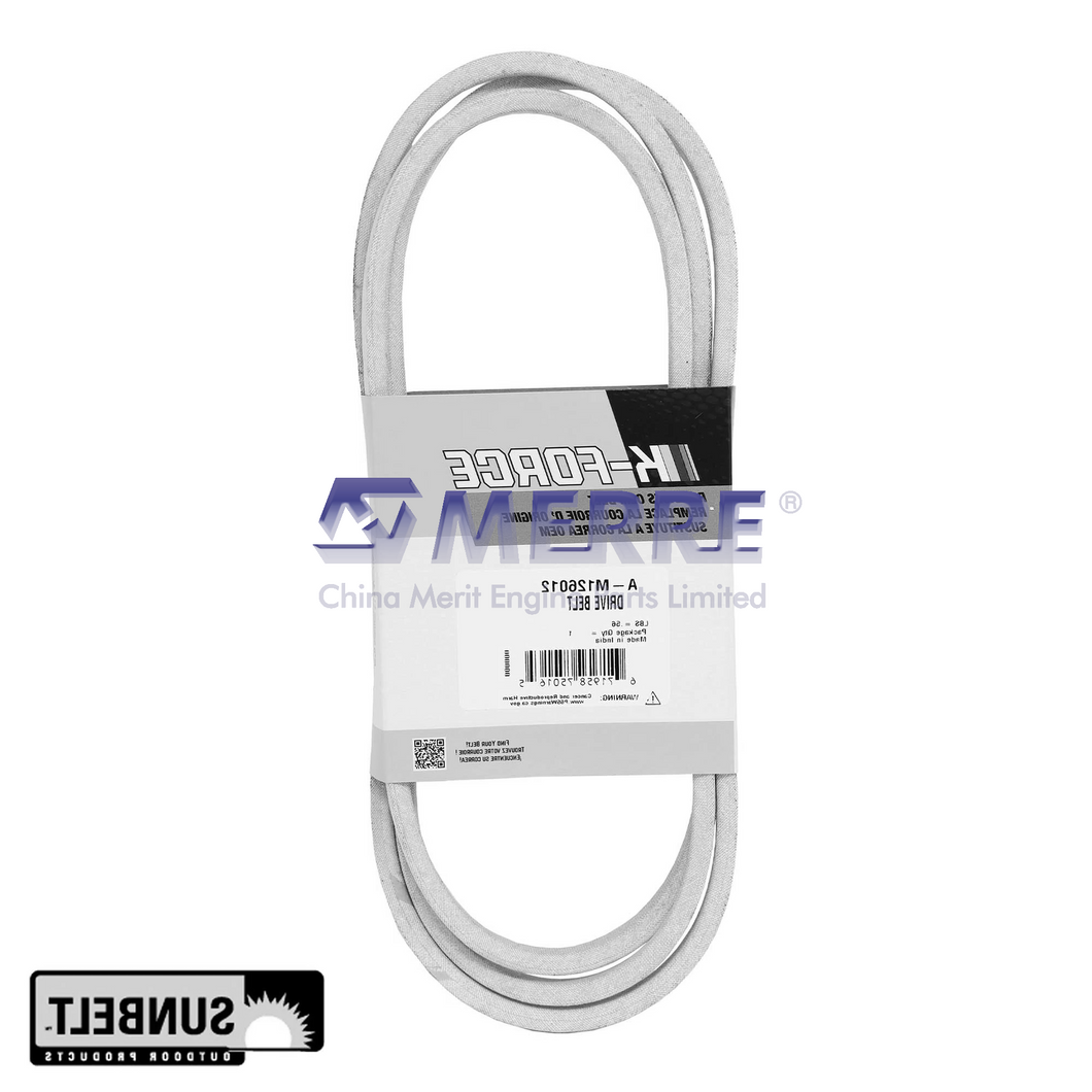 A-M126012: HA Section V-Belt, Effective Length 2415.4 mm (95.1 inch) For John Deere
