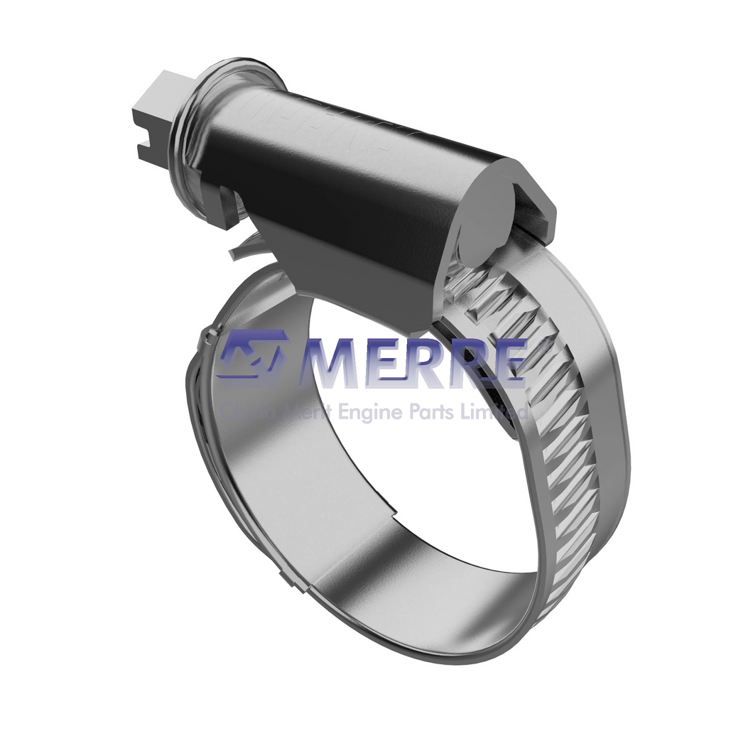 AL208398: Worm Gear Hose Clamp For John Deere