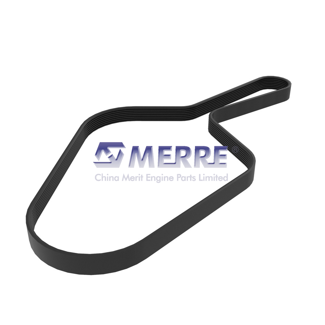 DZ119521: Engine Fan and Idler Pulley V-Belt, Effective Length 1610 mm (63.4 inch) For John Deere