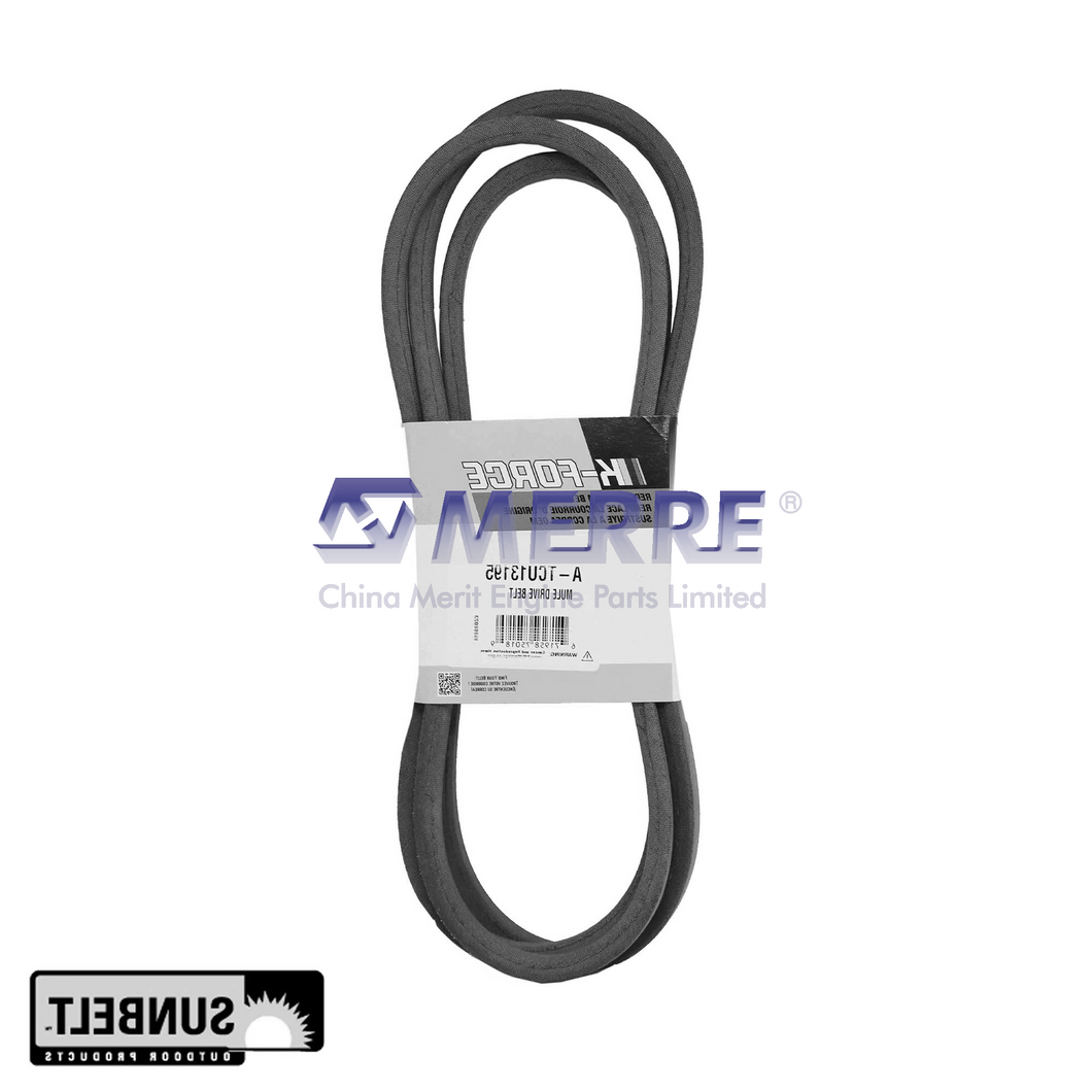 A-TCU13195: HB Section Powertrain Mule Drive V-Belt, Effective Length 2972 mm (117 inch) For John Deere