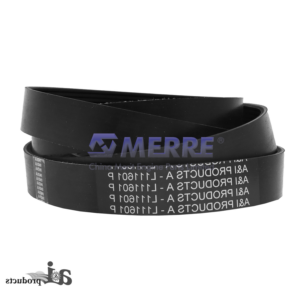 A-L111601: PK Section Engine Auxiliary Drive V-Belt, Effective Length 2475 mm (97.4 inch) For John Deere