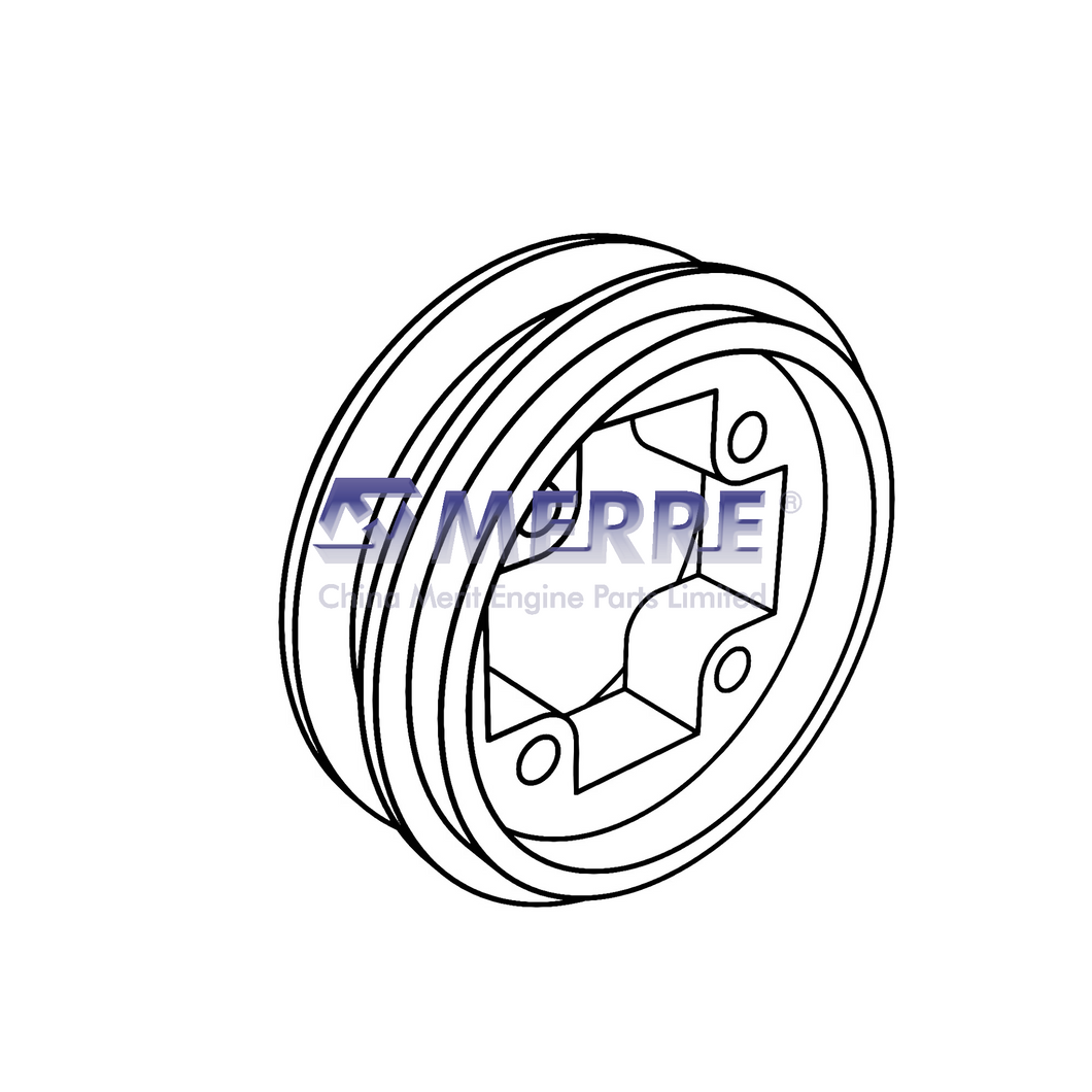 8972268310: Pulley For John Deere