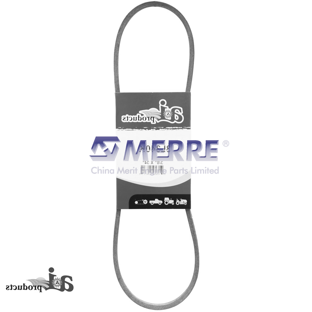 A-3L340K: V-Belt, Effective Length 843.28 mm (33.2 inch) For John Deere
