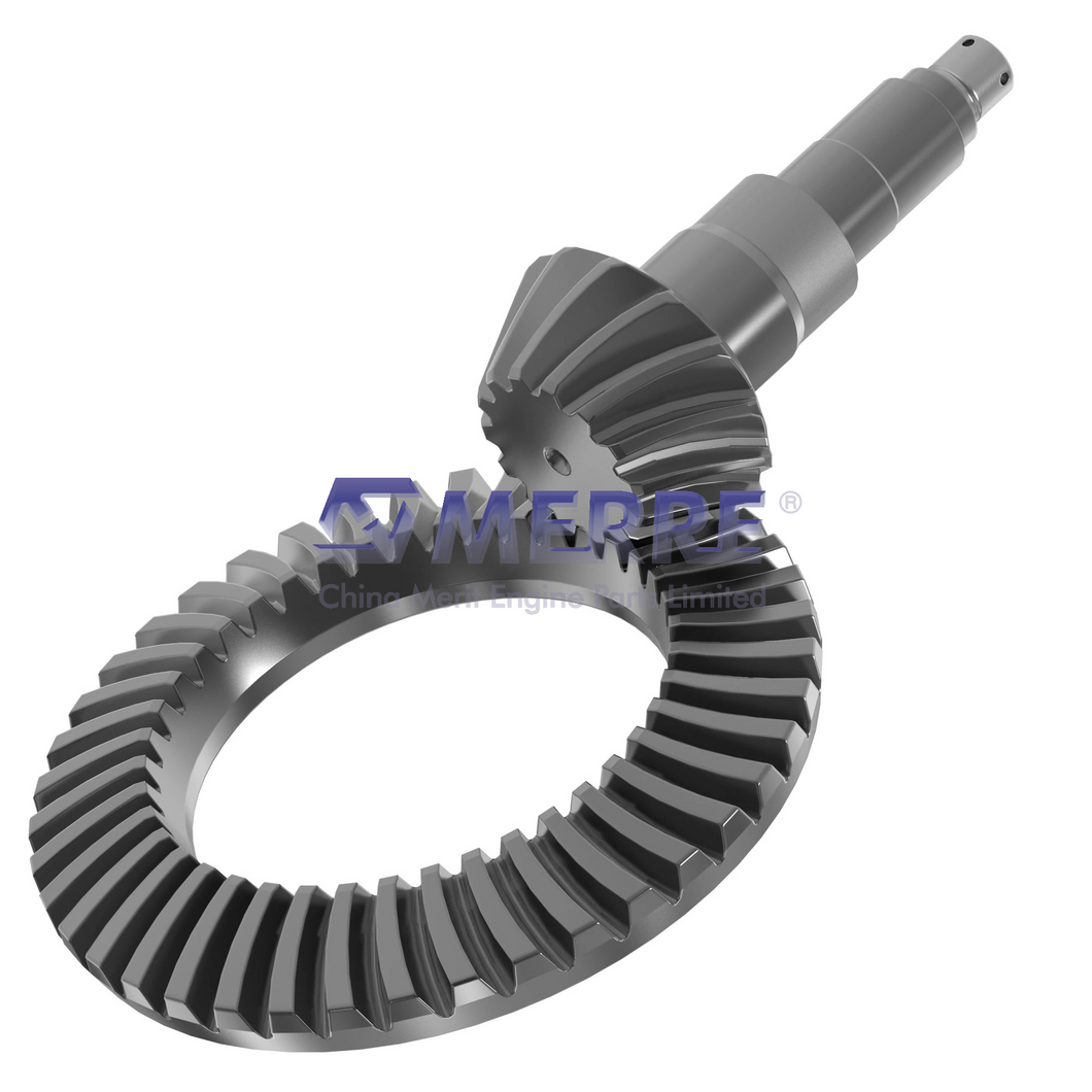 RE576716: Differential Spiral Bevel Gear and Pinion with Shaft For John Deere