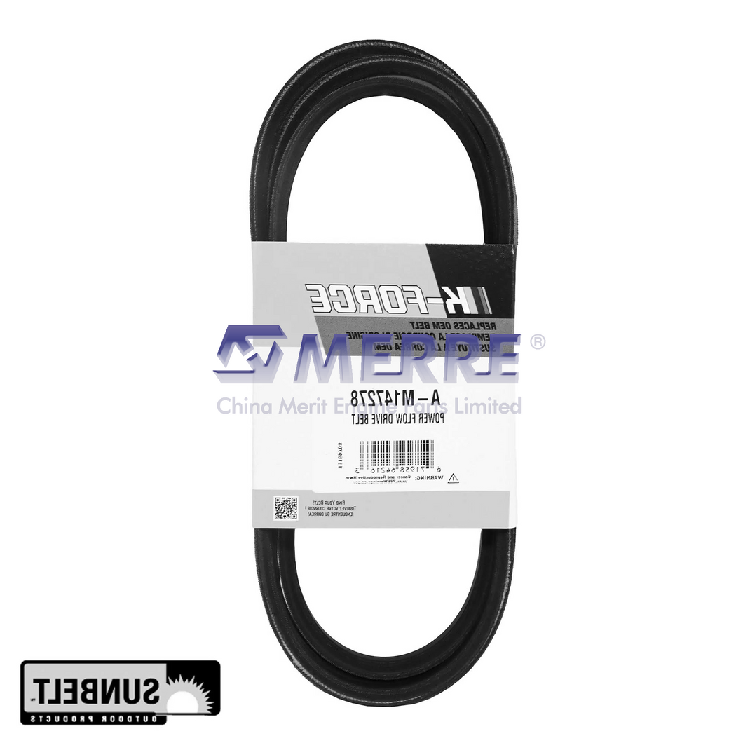 A-M147278: HA Section V-Belt, Effective Length 2292 mm (90.2 inch) For John Deere