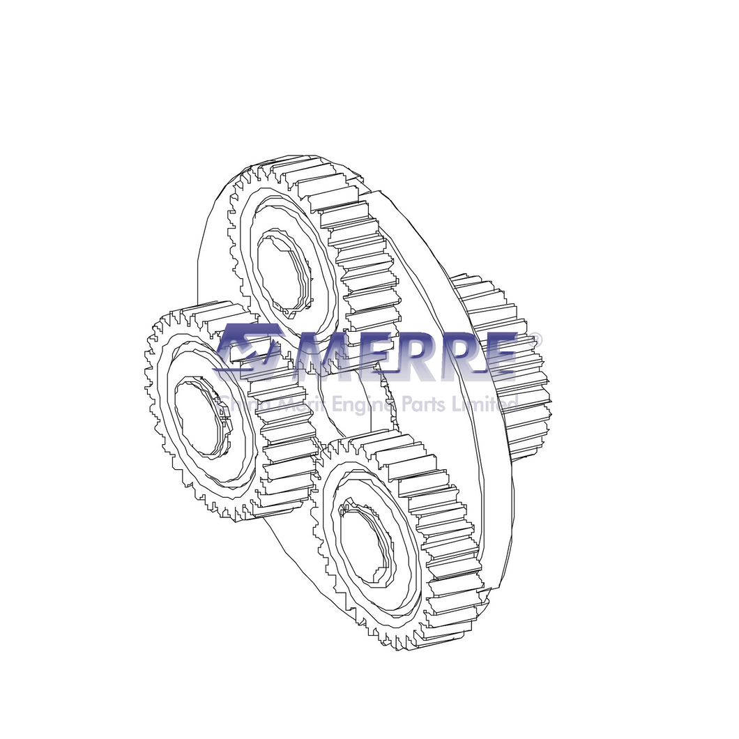 AT388627: Hydrostatic Drive Motor Input Carrier Kit For John Deere