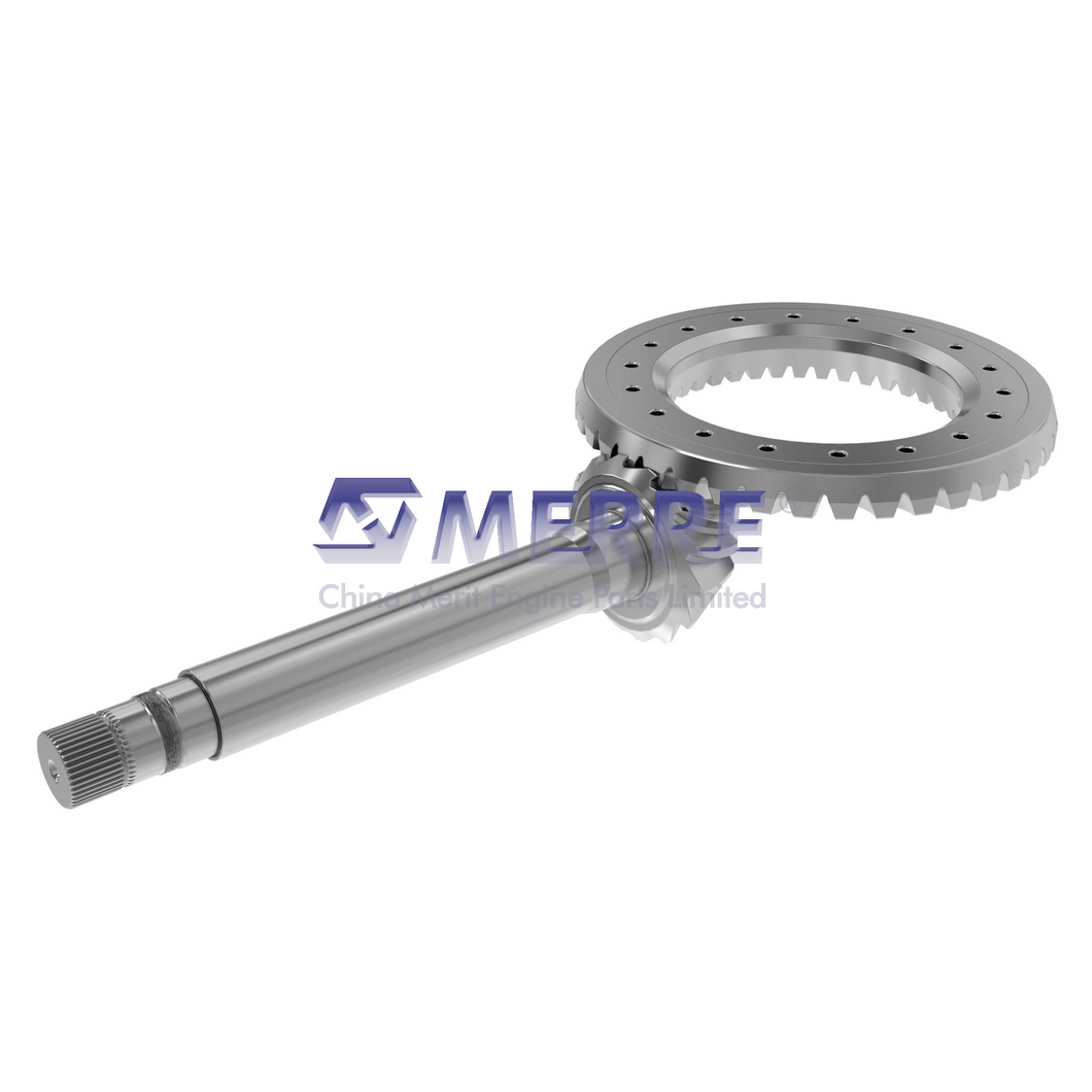 RE68175: Differential Spiral Bevel Gear with Shaft For John Deere