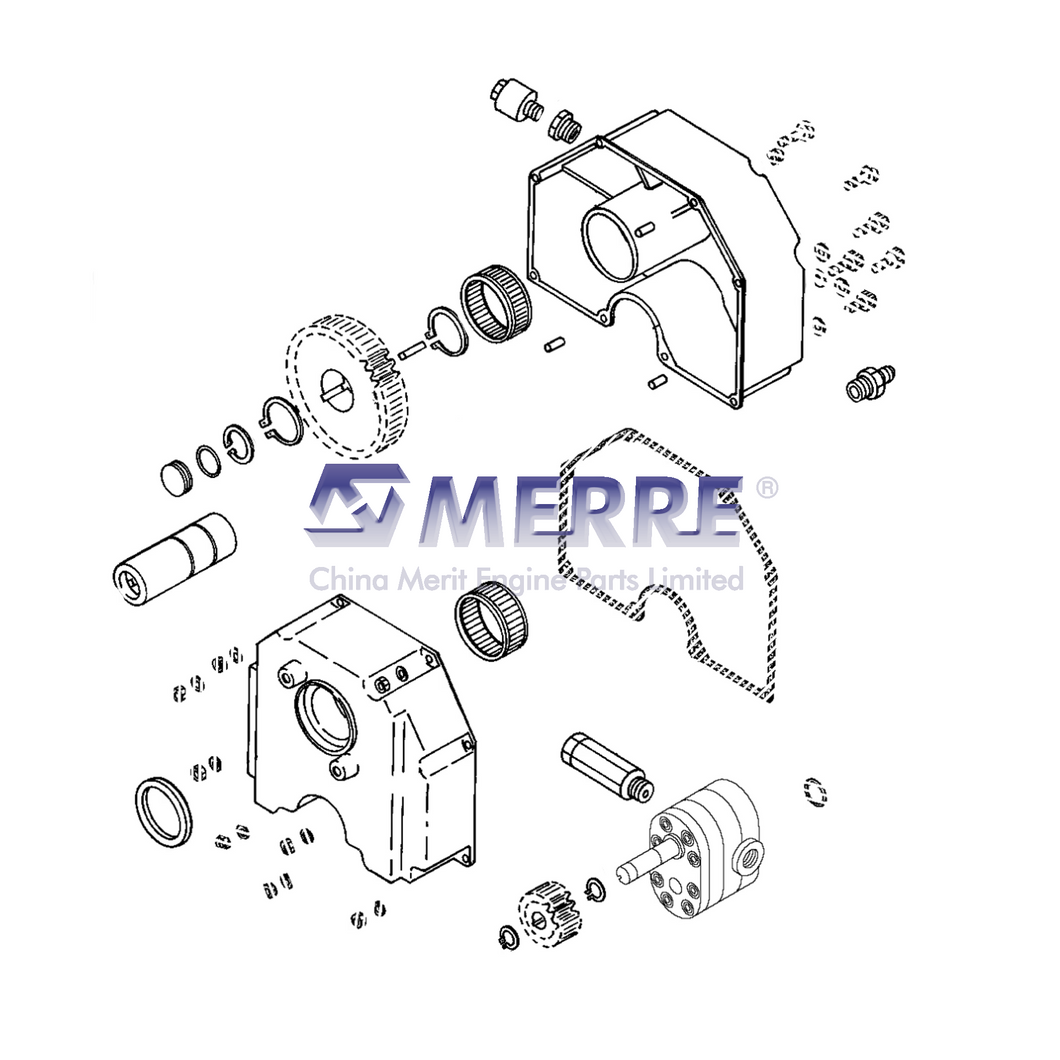 AH132362: PTO Vacuum External Gear Pump For John Deere