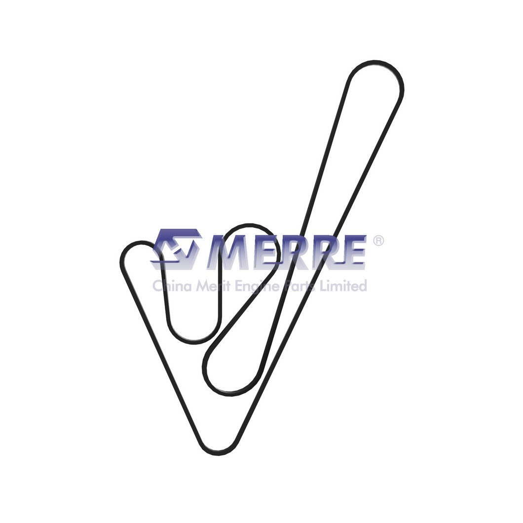 M177737: Mower Deck Drive V-Belt, Effective Length 3220 mm (126.8 inch) For John Deere