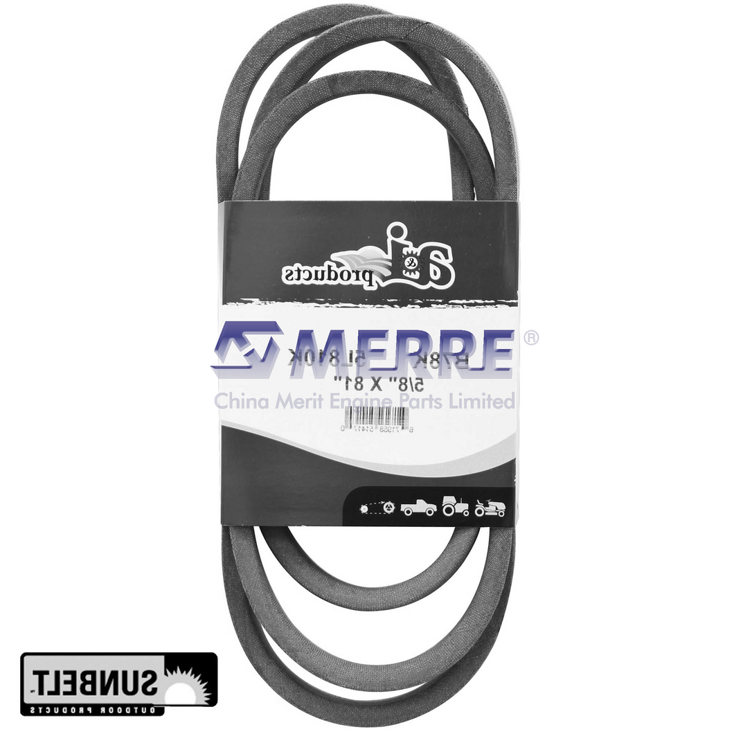 A-B78K: V-Belt, Effective Length 2057.4 mm (81 inch) For John Deere
