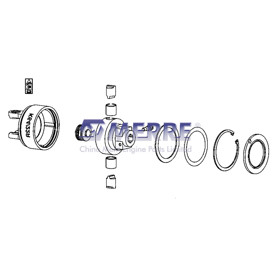 DC208209: Cam Type Cut Out Clutch For John Deere