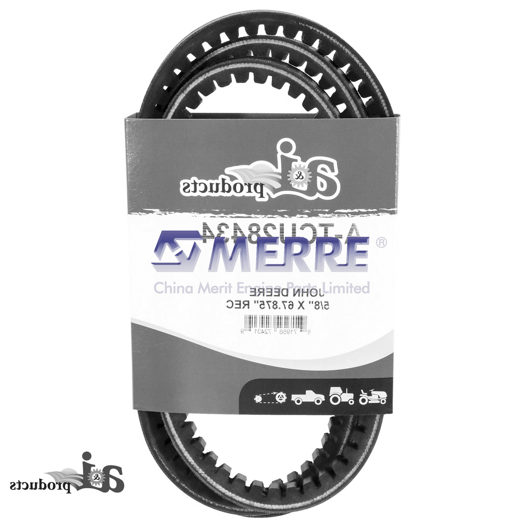 A-TCU28434: V-Belt, Effective Length 1722.69 mm (67.82 inch) For John Deere