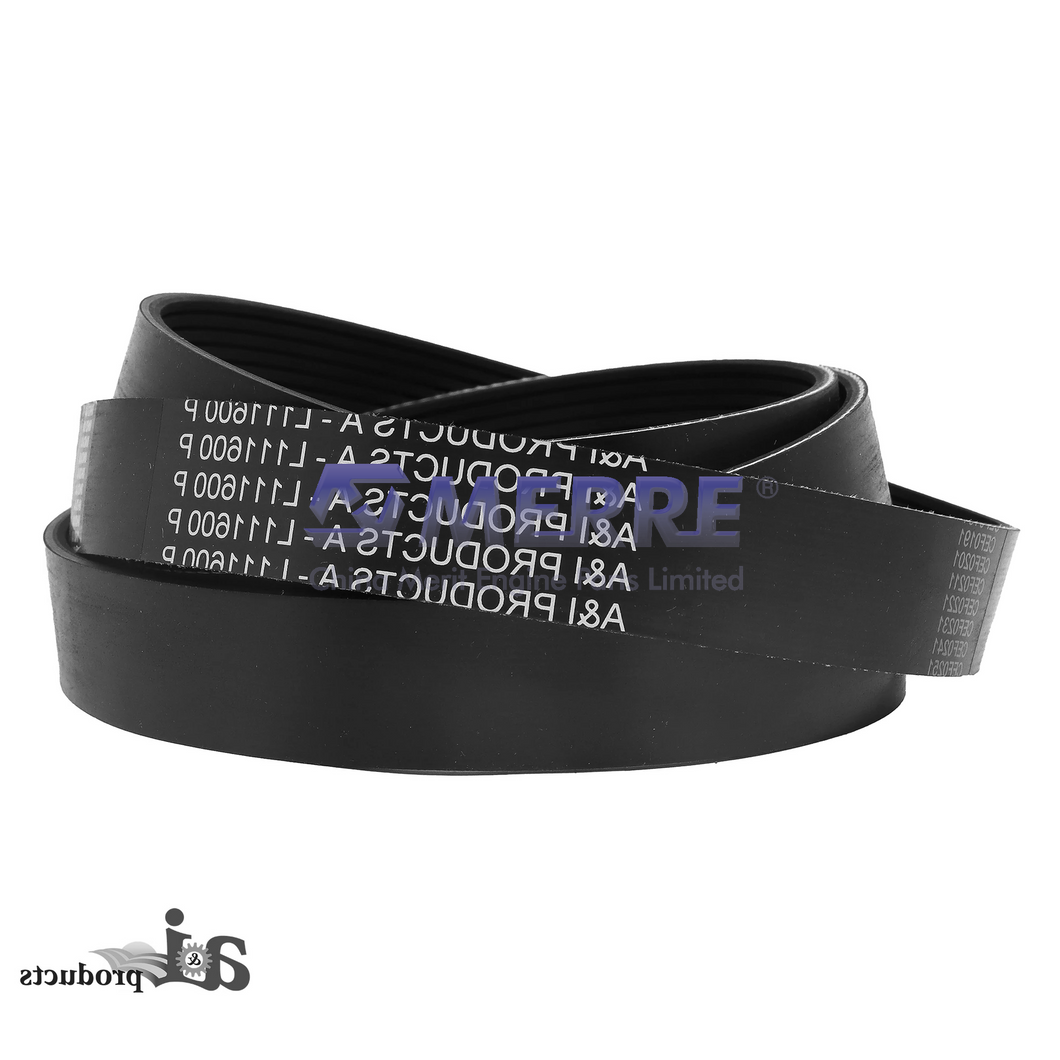 A-L111600: PK Section Engine Auxiliary Drive V-Belt, Effective Length 2460 mm (96.9 inch) For John Deere