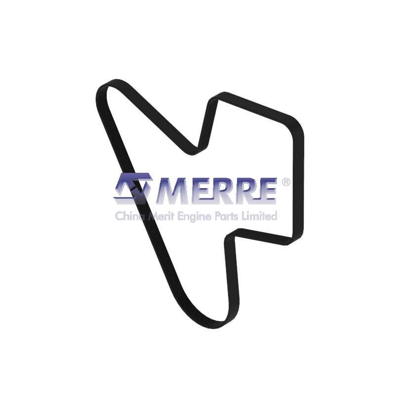 DZ118889: 8PK Section Engine Auxiliary Drive V-Belt, Effective Length 2060.0 mm (81.1 inch) For John Deere