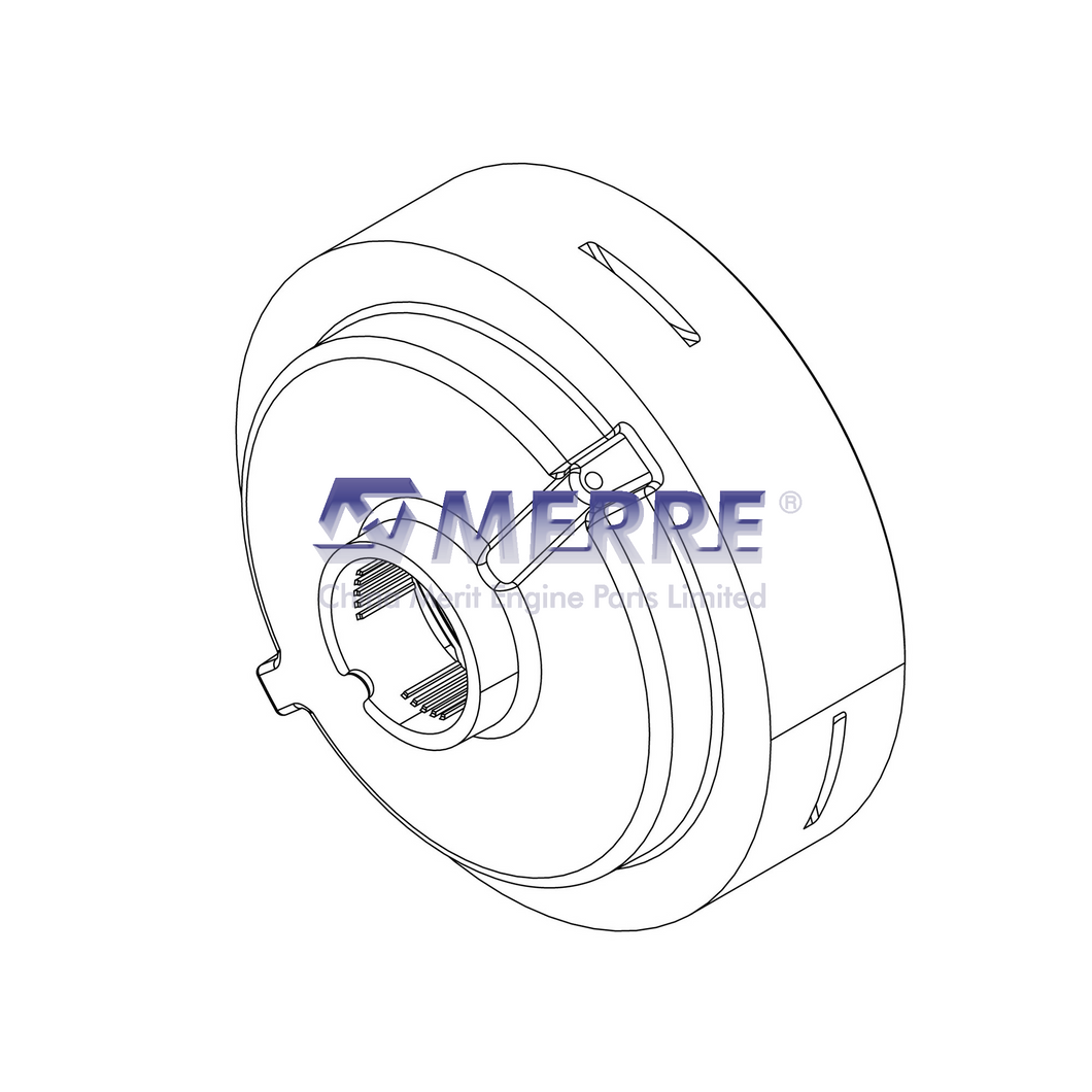 RE181887: Mechanical Front Wheel Drive Clutch Drum For John Deere