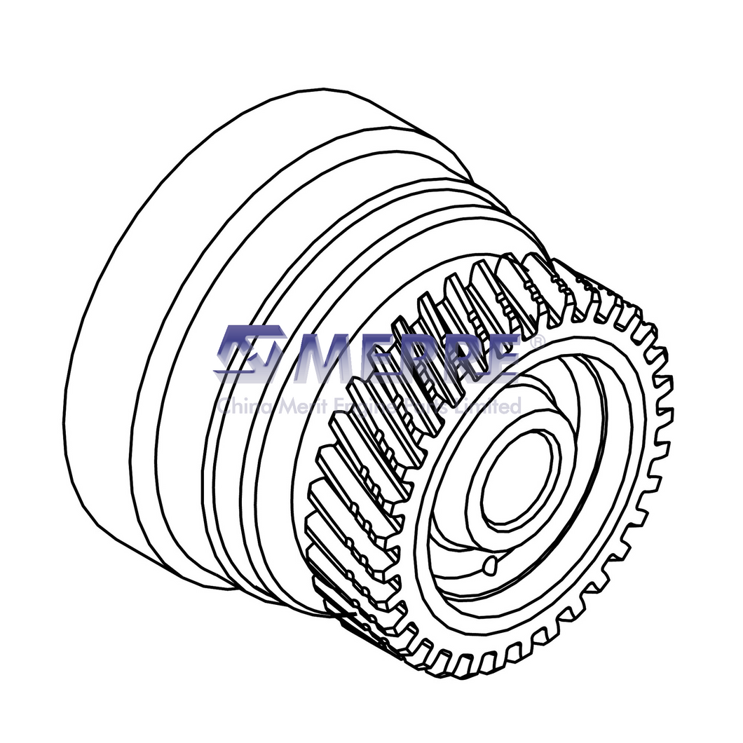 AL161339: MFWD Disk Clutch Drum For John Deere