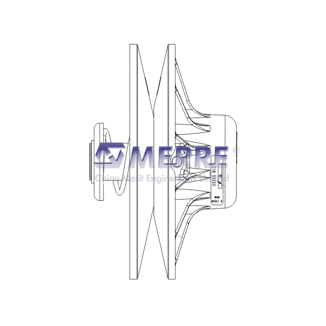 AM141396: Transaxle Driven Clutch For John Deere
