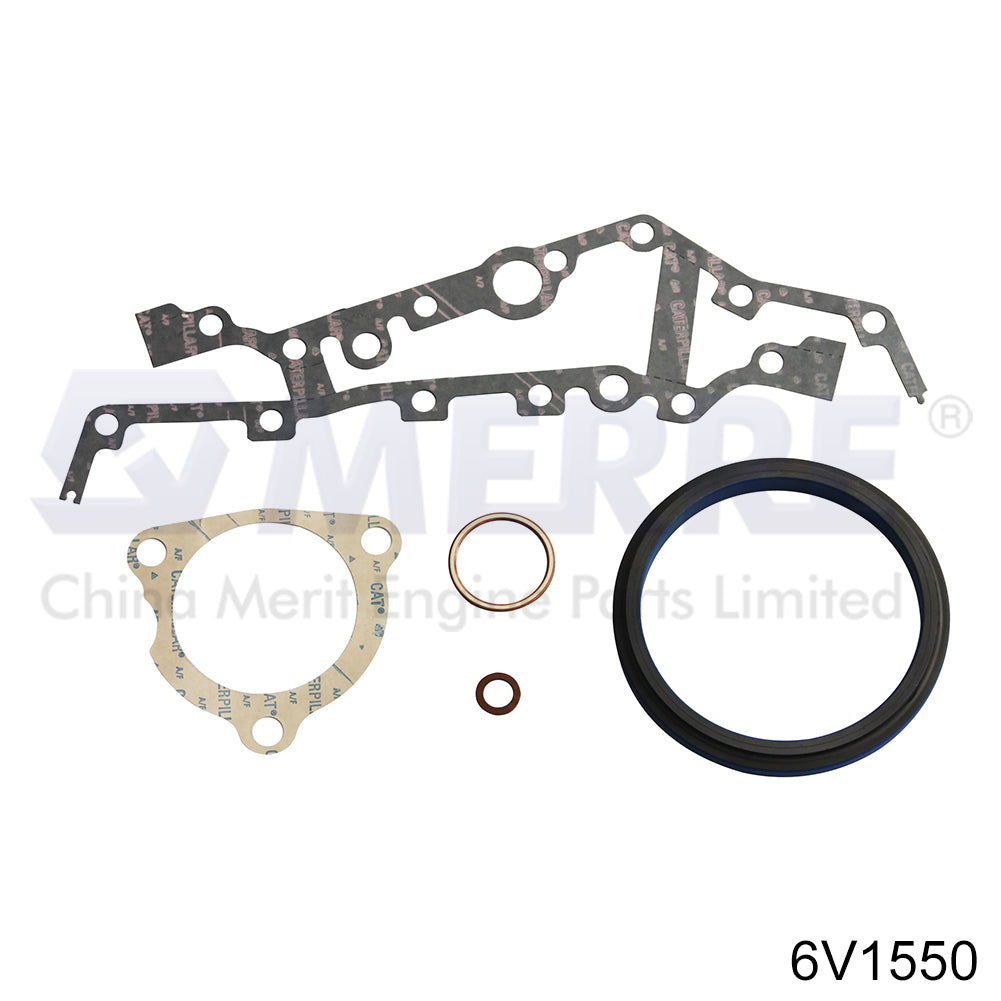 6V1550 Gasket Kit Rear Cover For Caterpillar 3304