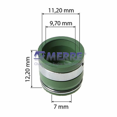 VALVE STEM VALVE STEM VALVE STEM VALVE STEMVALVE STEMVALVE STEMVALVE STEM RE519115: Valve Stem Seal/For John Deere