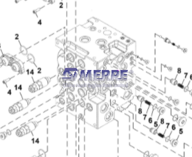 At340275 AT420227: Pressure Relief Valve For John Deere – China Merit