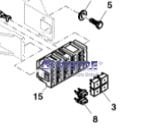 57M9142: Orange Electrical Connector For John Deere